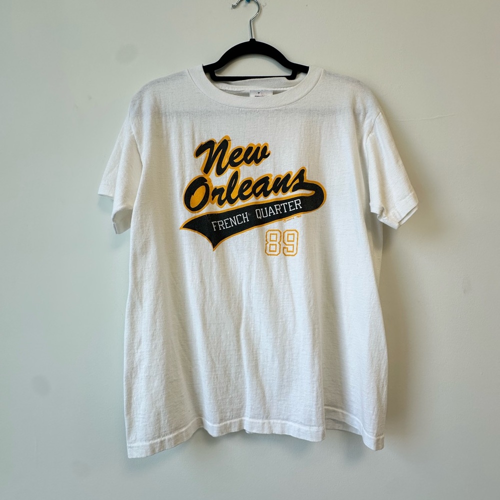 White and Black Short Sleeve Tees